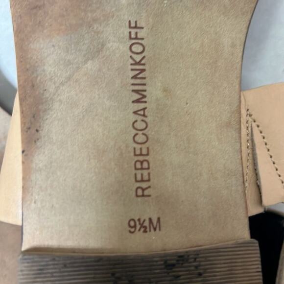 REBECCA MINKOFF EMMA ANKLE WRAP SANDALS SIZE 9 1/2M - Picture 3 of 4